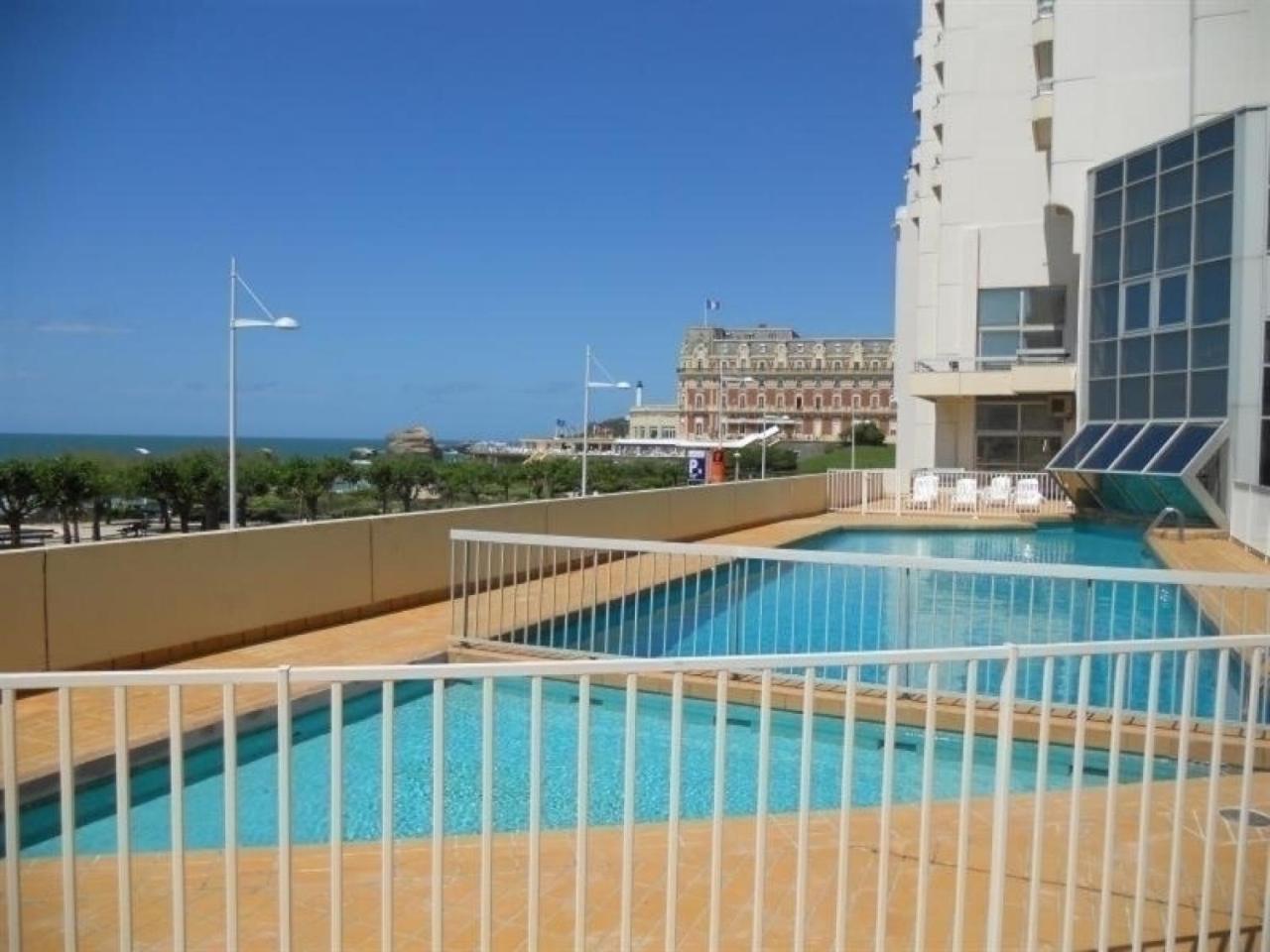 Charmant Studio En Centre-Ville Avec Piscine Proche Grande Plage - Fr-1-3-410 Μπιαρίτζ Εξωτερικό φωτογραφία
